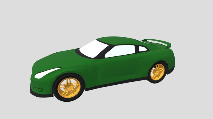 Gtr car 3D Model