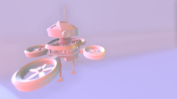 Dron V.I.C.T.O.R.I.A 3D Model