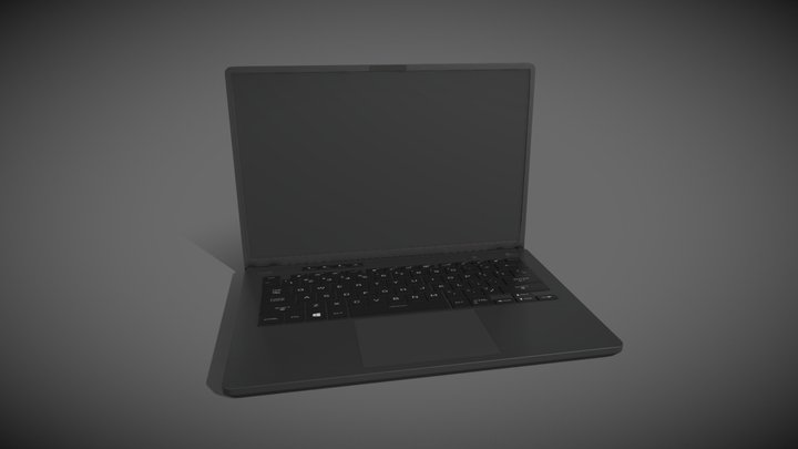 Laptop gamer 3D Model