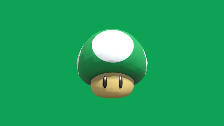 Super Mario - 1-up Mushroom