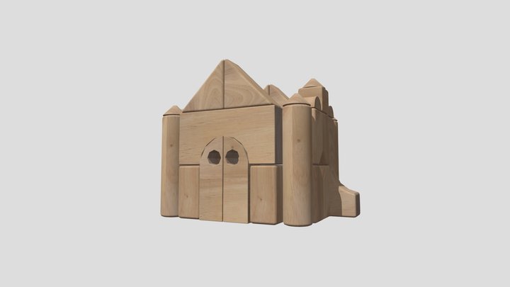 UnitblockCastle 3D Model