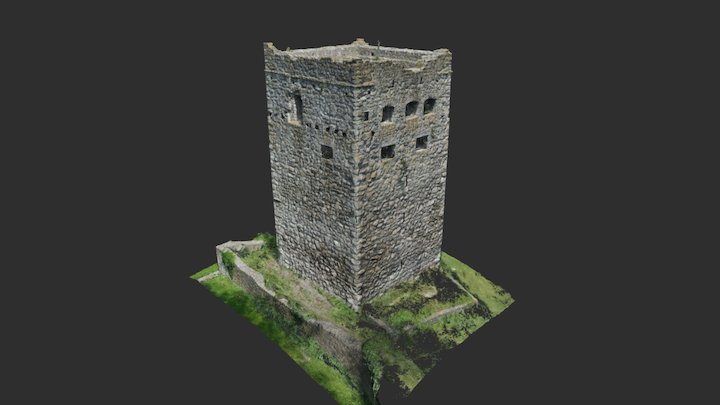 Burg Blatten 3D Model
