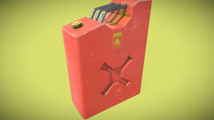 Fuel Storage Tank 3D Model