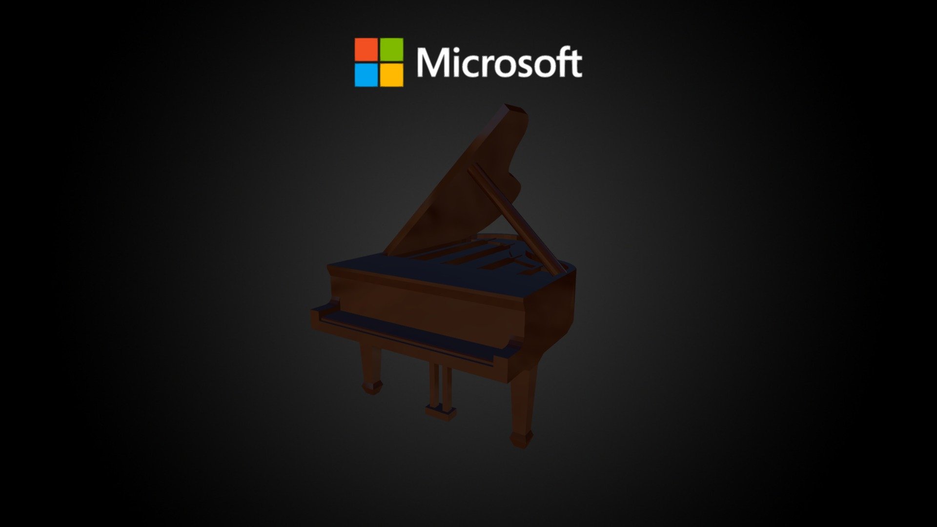 Grand Piano Download Free 3D model by Microsoft [d83afe4] Sketchfab