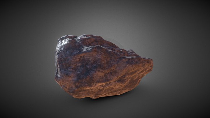 Fast Rock 3D Model