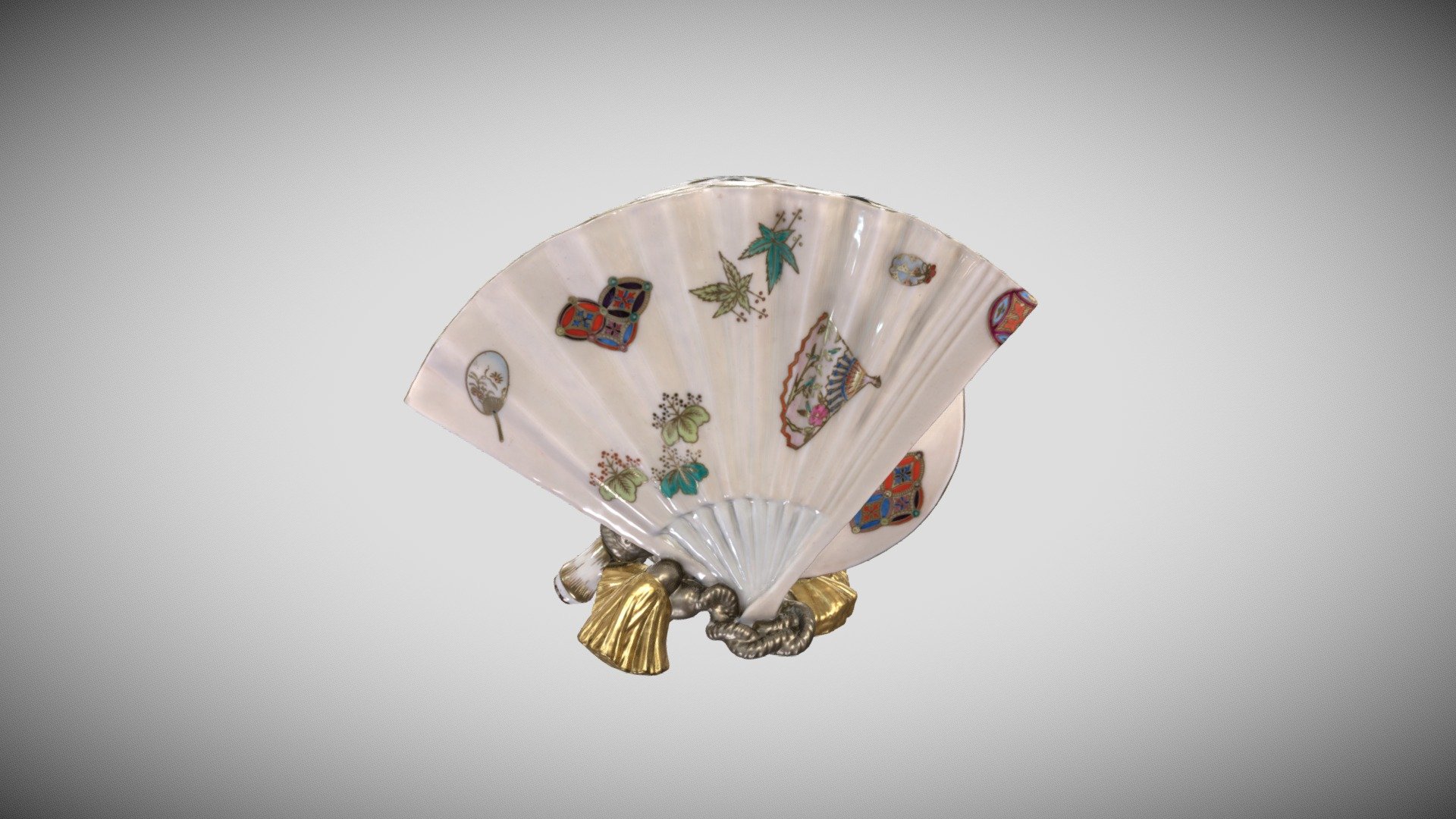 扇形花瓶 — Sketchfab embed 3D viewer