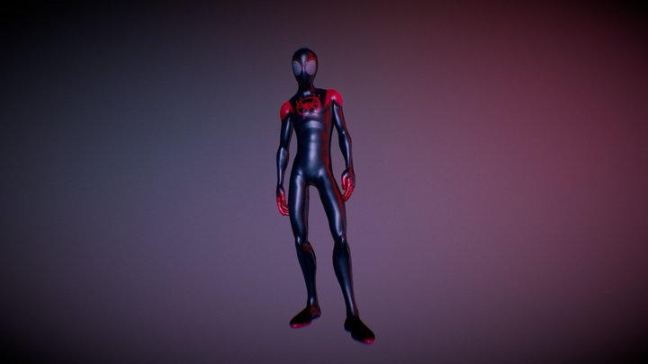 Spiderman - miles morales 3D Model