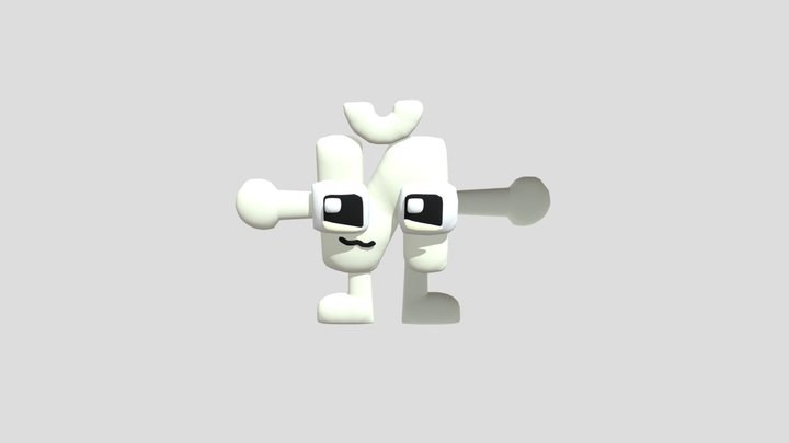 Baby M (Alphabet Lore) - Download Free 3D model by aniandronic