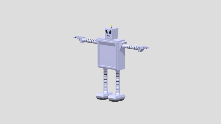 Super Robo 3D Model