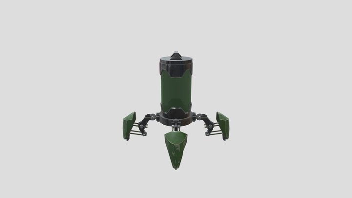 Spider robot 3D Model
