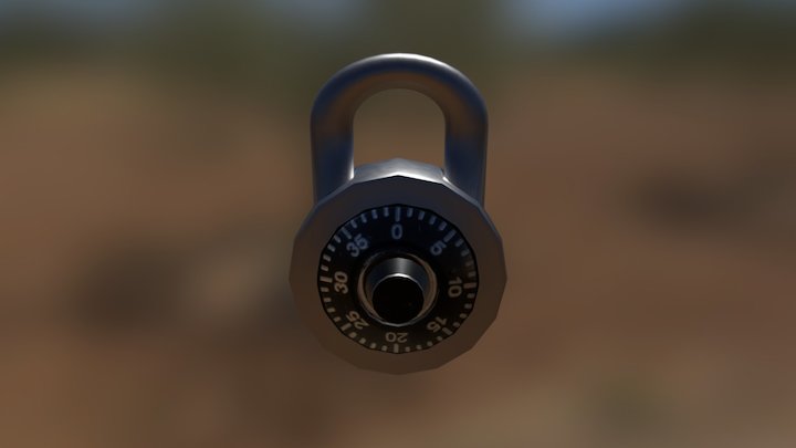 Lock 3D Model