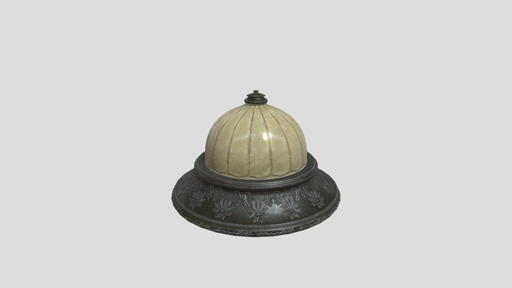 Classic Flush Mount Ceiling Lamp Dark