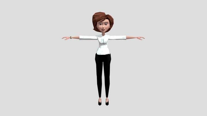 Helen Parr Rig – Modello 3D gratuito STL