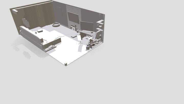 My Home room 3D Model
