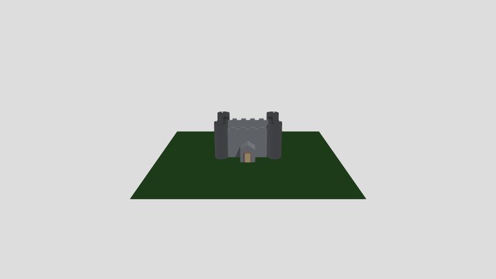 Замок 3D Model