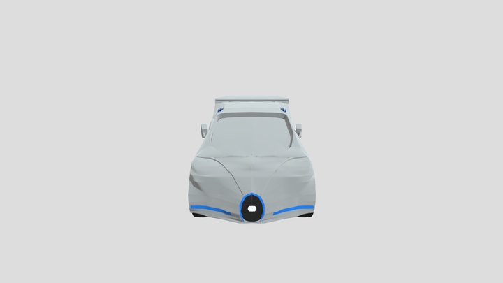 Bugatti Chiron car 3D Model