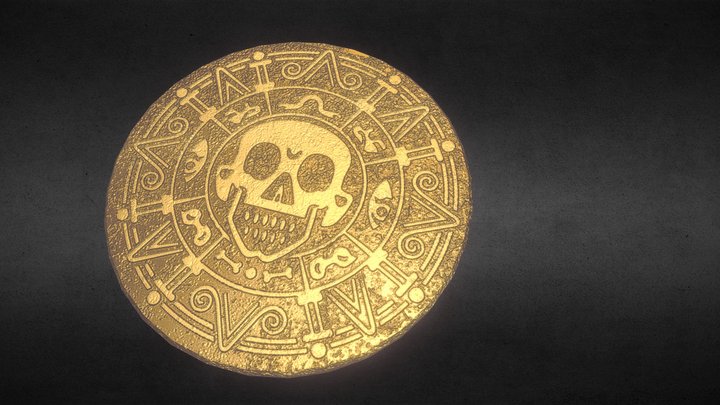 pirate coin 3D Model
