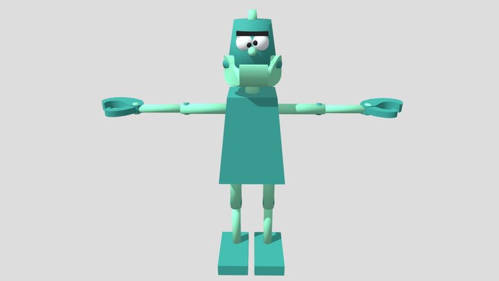 Puxa Frango 3D Model