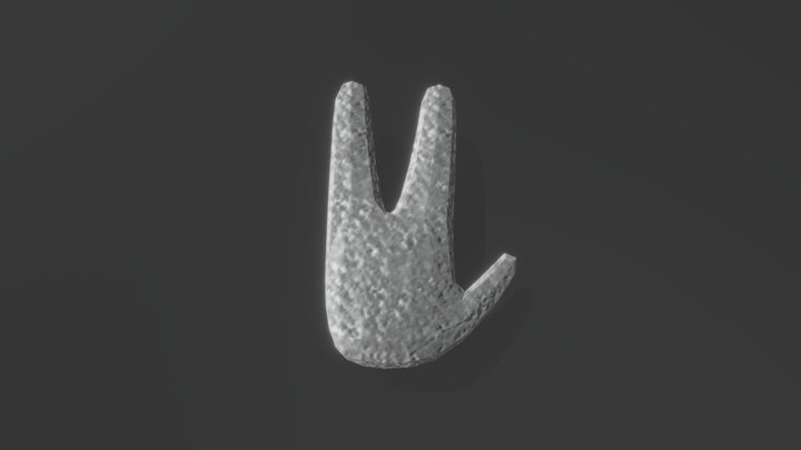 Hand For Gorilla Tag Fan Game RIGGED 3D Model