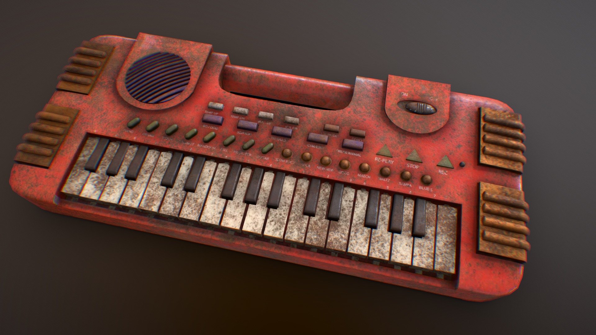 old Toy Keyboard