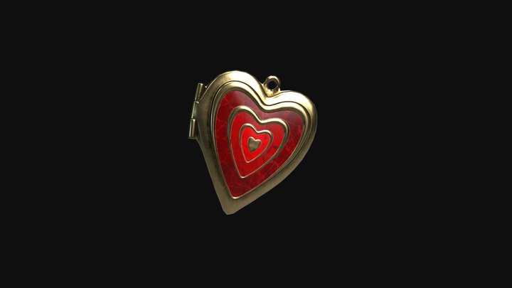 heart pendant 3D Model