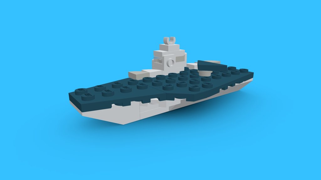 LEGO Micro Aircraft Carrier MOC [#0363]