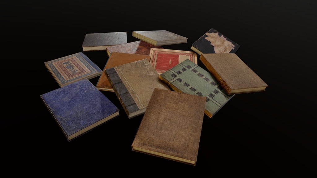 12 Old Books