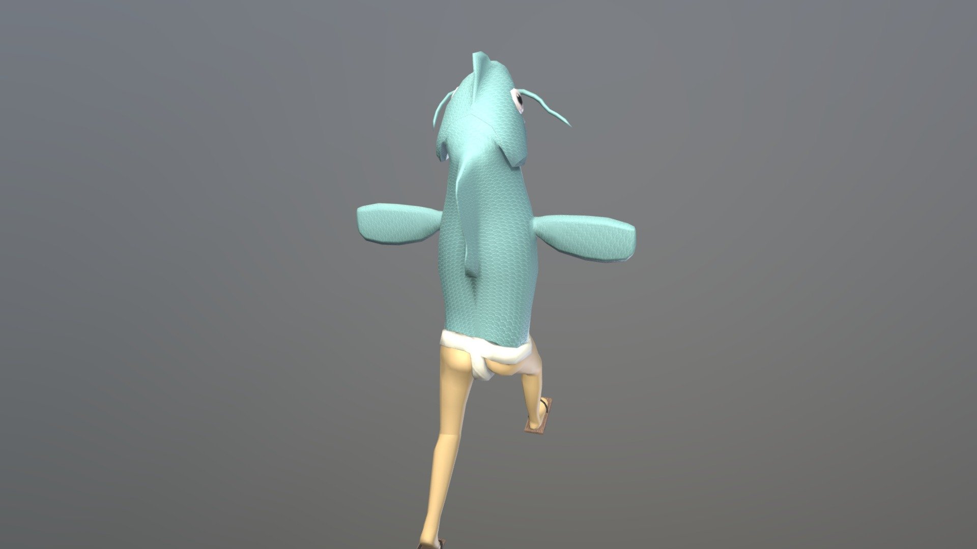 Reverse mermaid - Download Free 3D model by Túlio Dias (@TTDias ...