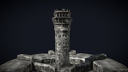 Damaged Donetsk International Airport