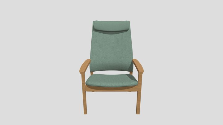 Lounge Chair FBX Format (Exported From 3 Ds Max) 3D Model