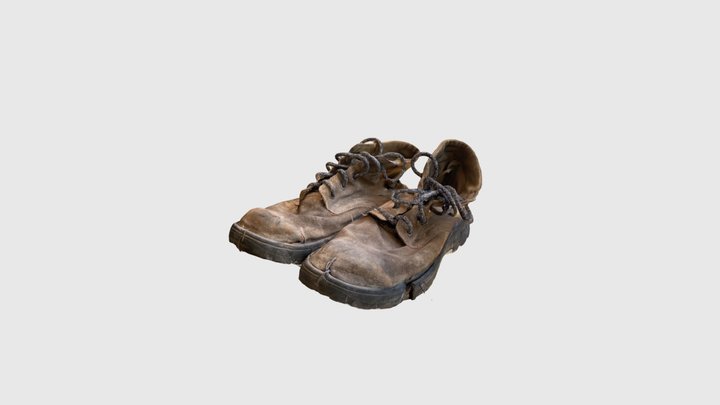Zapatos viejos 3D Model