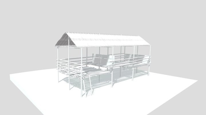 (2014) Bukit 12 - Rumah Godong 3D Model