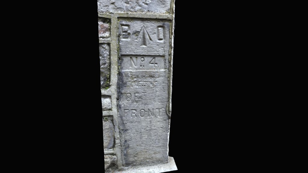 Nenagh Barracks Boundary Stone No. 4