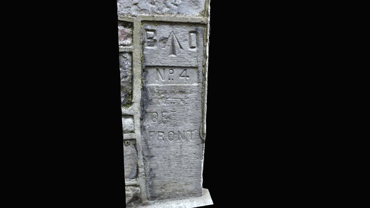 Nenagh Barracks Boundary Stone No. 4 – Modello 3D gratuito STL
