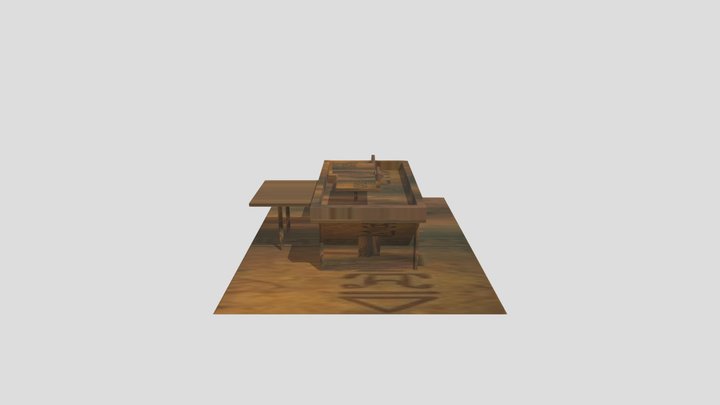 Wooden House 3D Model – Modello 3D gratuito STL
