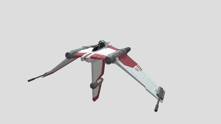 V19 Torrent Starfighter 3D Model