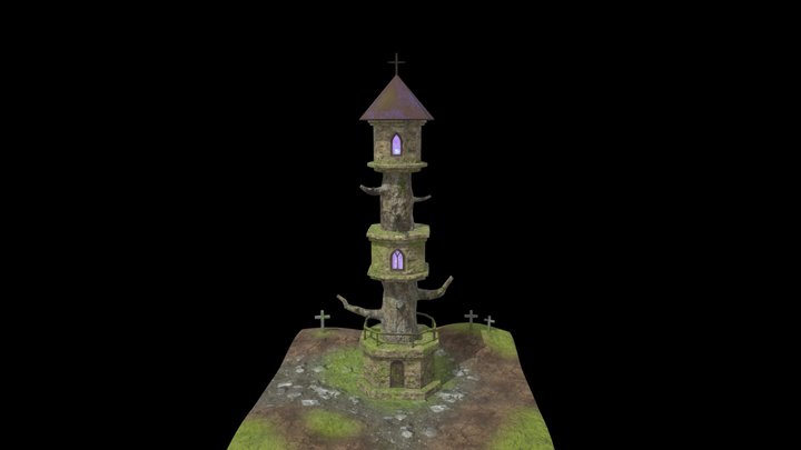 Tree Church 3D Model