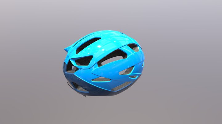 Kask rowerowy 3D Model