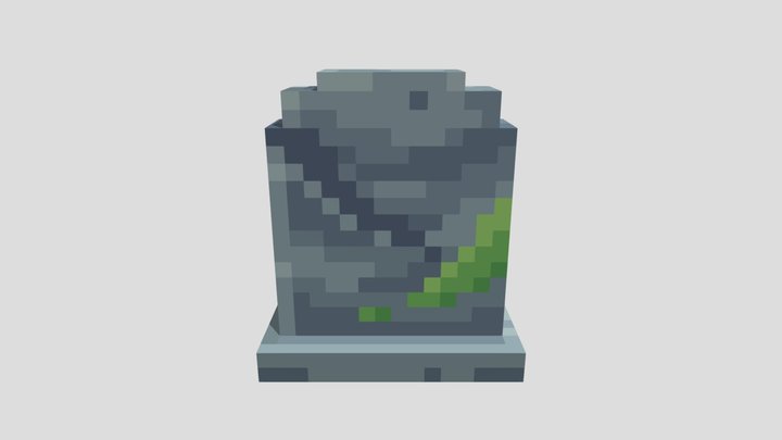 Itachi  | Gravestone 3D Model
