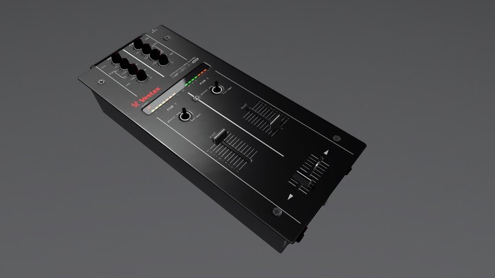 Vestax PMC-06 Pro 3D Model