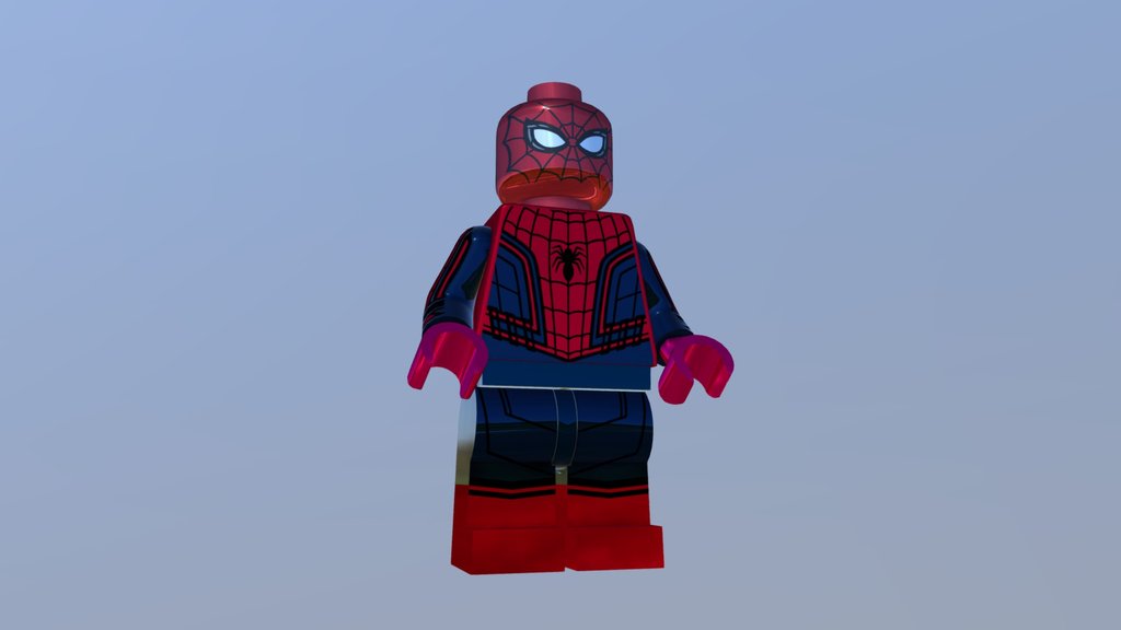 Spider-Man Homecoming LEGO Model
