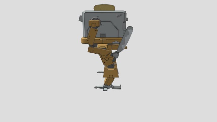 Robottoaster 3D Model