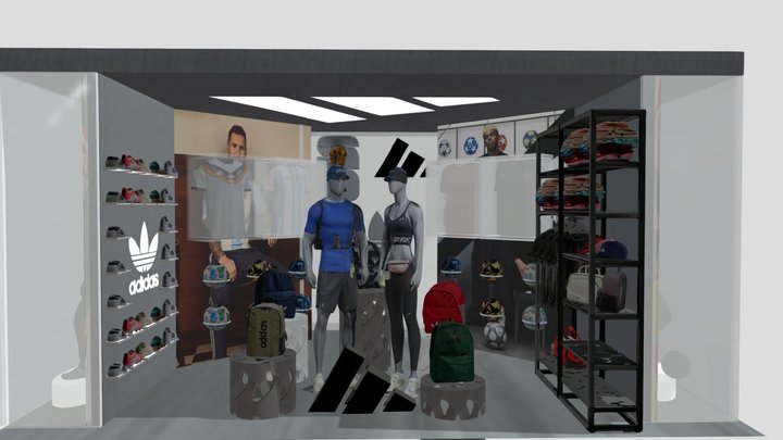 Adidas Isla 3D Model