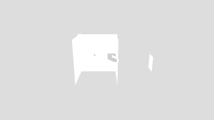 Plank In Cave 3D Model