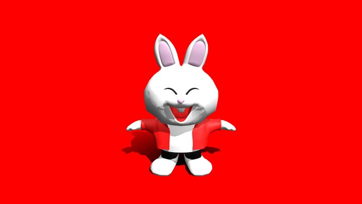 Bunny Boy 3D Model