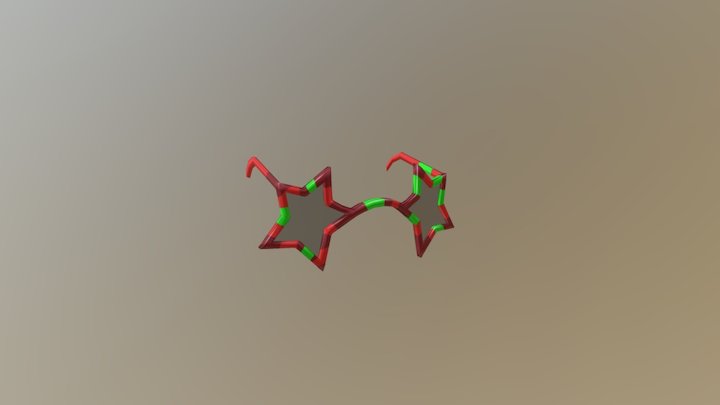 Glass Star 3D Model