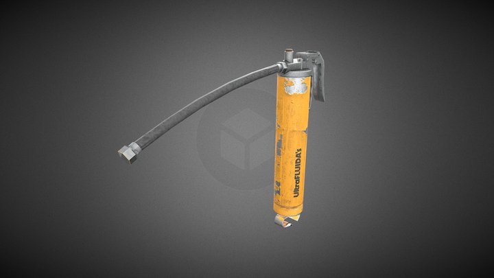 Grease Pump 3D Model