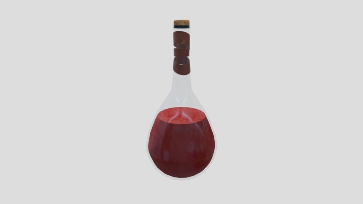 Healing Potion 3D Model
