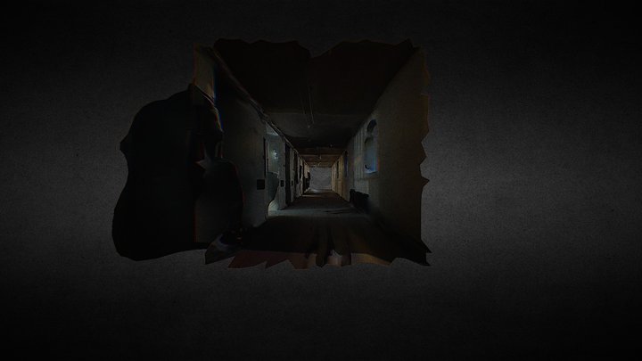 1869 Haunted Jail (Cell Block) - Ottawa, Ontario 3D Model
