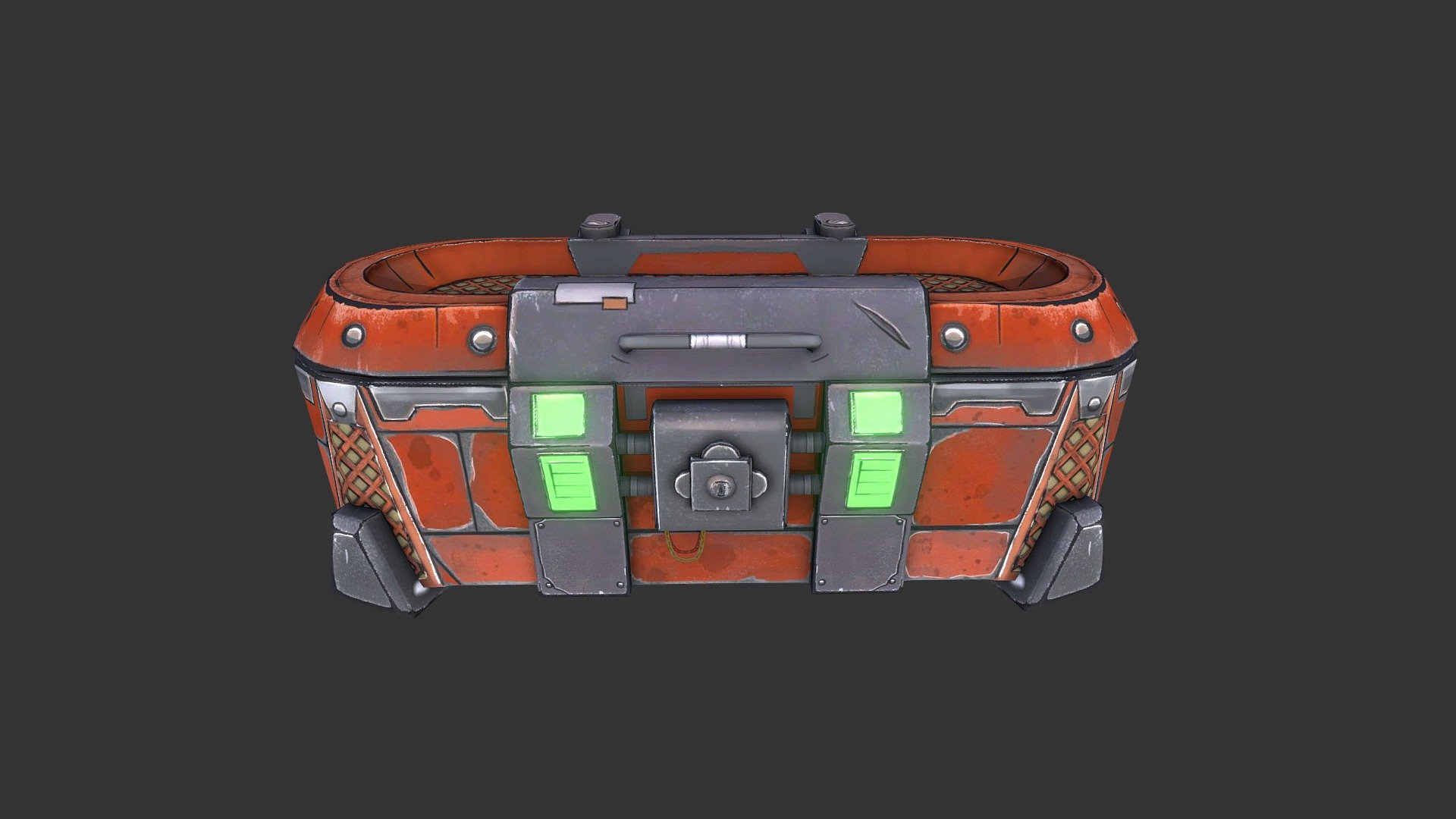 Borderlands Lootbox - 3D Model By PolyToots (@GaryDave) [d8518b9 ...